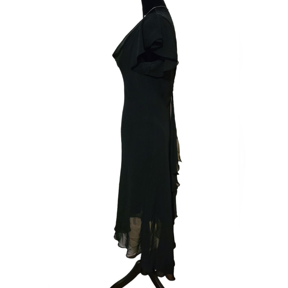 S.L. Fashions size 6 black dress - Picture 4 of 9